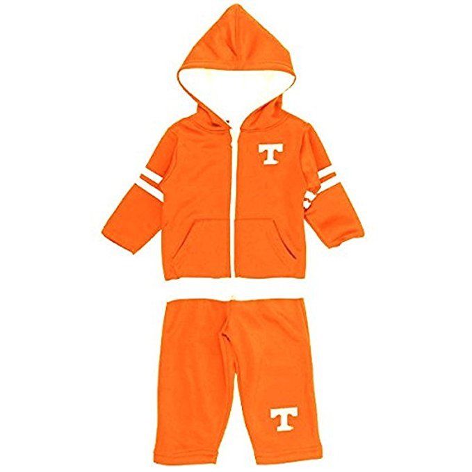 Tennessee Volunteers Baby Boys Twill Sweat Set (12 months, orange)