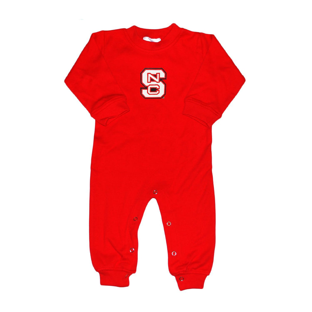 Baby Boys North Carolina Wolfpack Long Leg Romper Size 18 Months