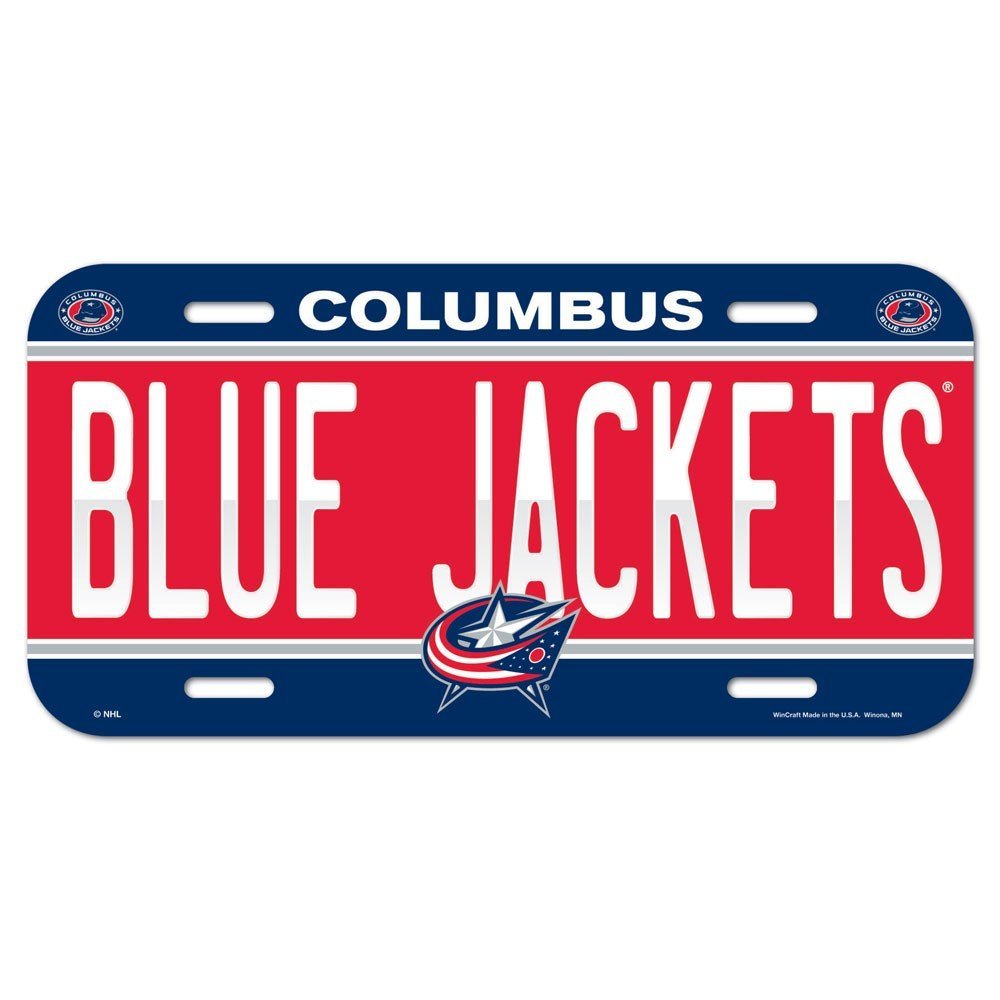 Columbus Blue Jackets License Plate