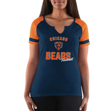 Majestic Ladies Offense Top - Chicago Bears Navy