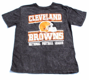 Boys Cleveland Browns Dyed Tee Shirt Size 10/12