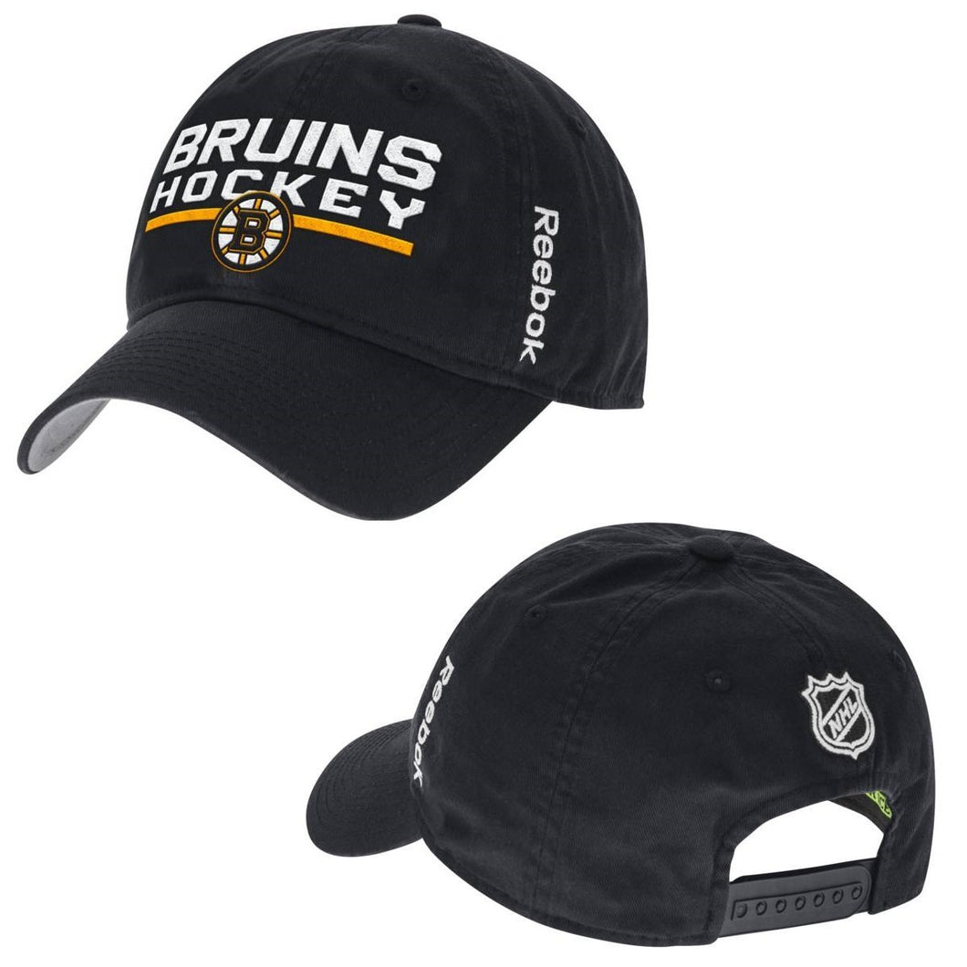 Boston Bruins Center Ice Locker Room Snapback Adjustable Hat
