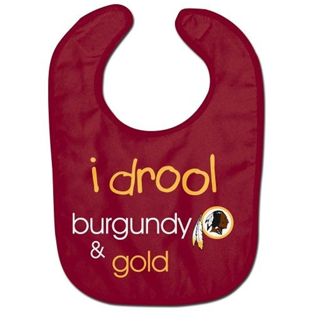Washington Redskins I Drool Baby Bib