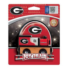 NCAA Licensed Georgia Bulldogs Wood Toy Train