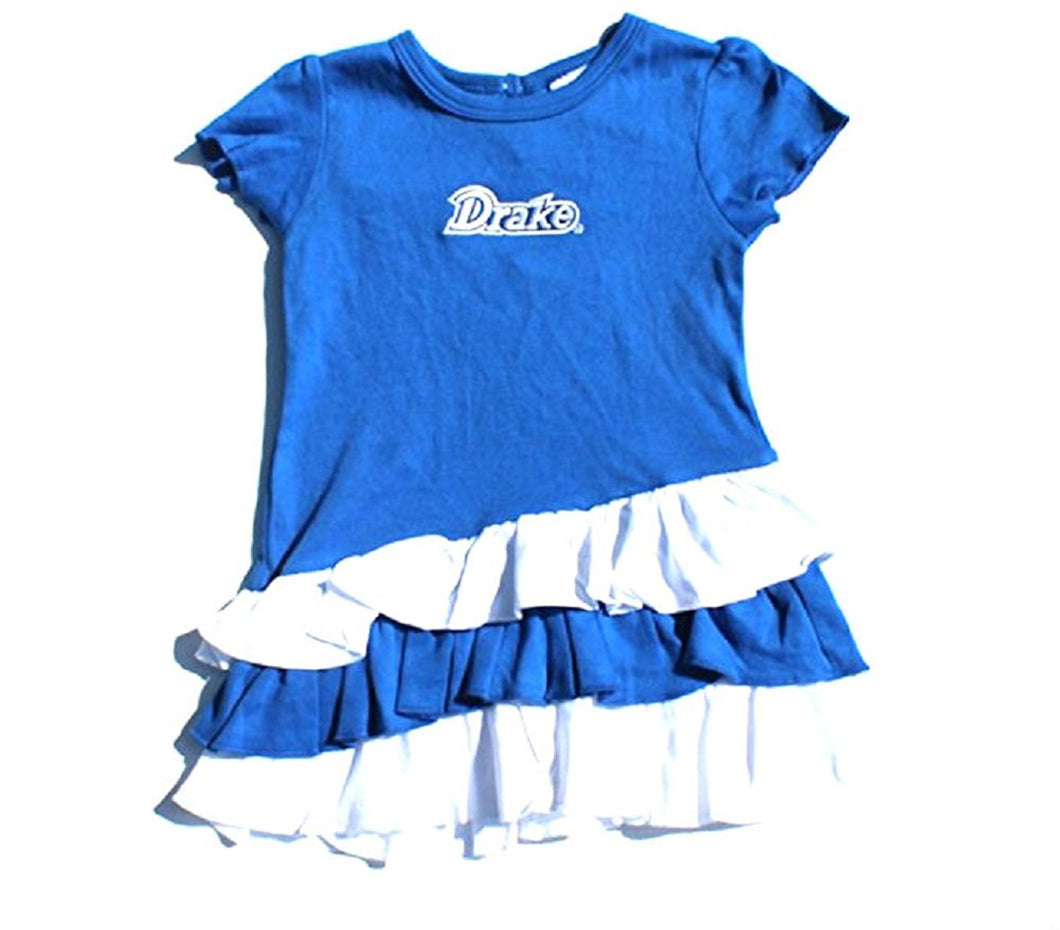 Toddler Girls Drake Bulldogs Bias Shirt Size 3T