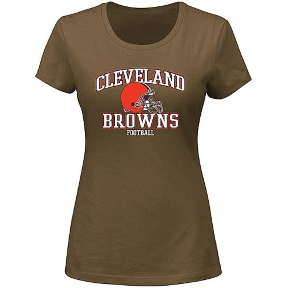 Women's Graphic Tee-Shirt - Cleveland Browns (L)