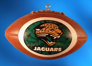 Jacksonville Jaguars Replica Football Ornament