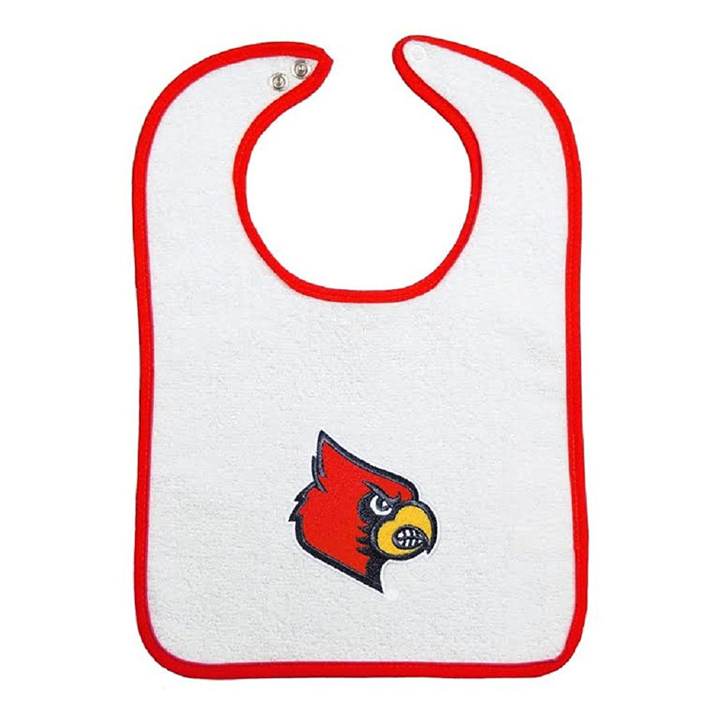 Louisville Cardinals Terry Baby Bib