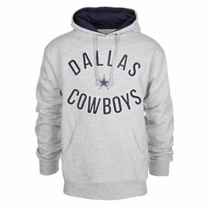 Dallas Cowboys SACK Adult Size Medium Hooded Sweatshirt - Gray