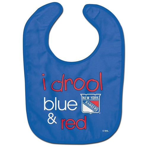 New York Rangers I Drool Baby Bib