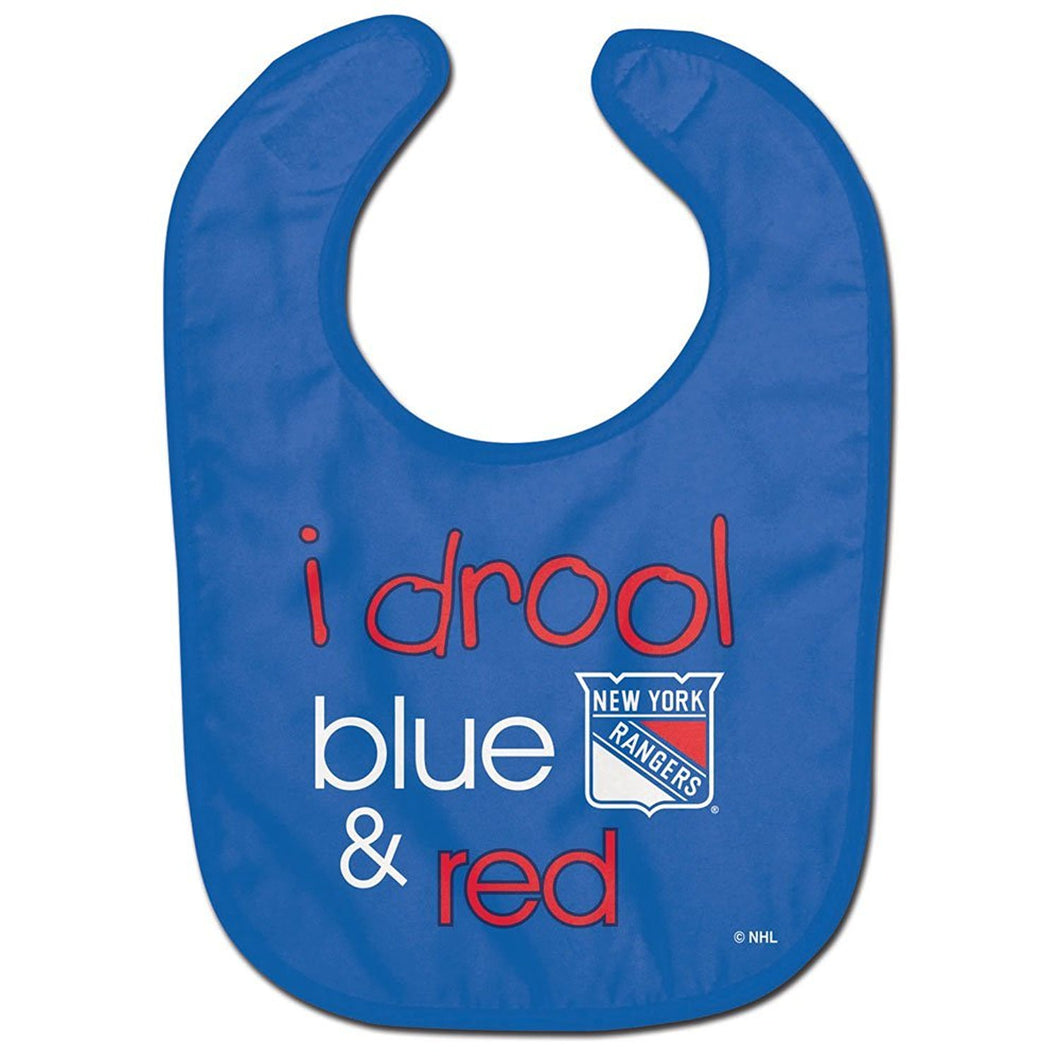 New York Rangers I Drool Baby Bib