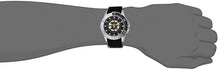 Game Time Men's 'Starter'  Metal and Nylon Quartz Analog  Watch, Color:Black (Model: NHL-STA-BOS)