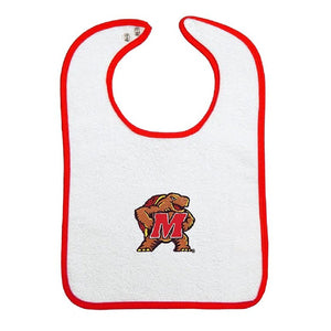 Maryland Terrapins Terry Baby Bib