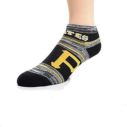 Womens Pittsburgh Pirates Low Cut Socks Size 6-11