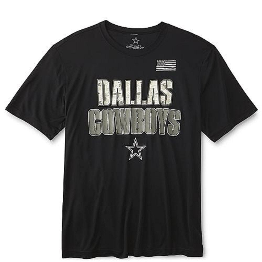 Mens Salute The Troops Tee Shirt Dallas Cowboys Size Large