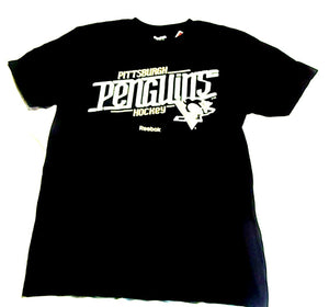Reebok Mens Pittsburgh Penguins Shirt Medium