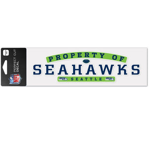 NFL Seattle Seahawks Perfect Cut Decals, 3" x 10"