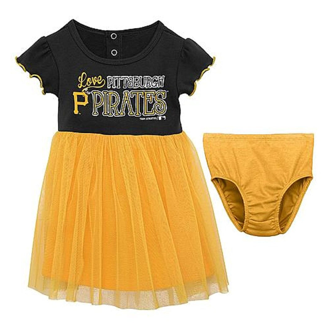 Toddler Girls' Dress - Pittsburgh Pirates Size 2T