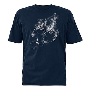 Mens Dallas Cowboys Smoke Tee-shirt Size XL