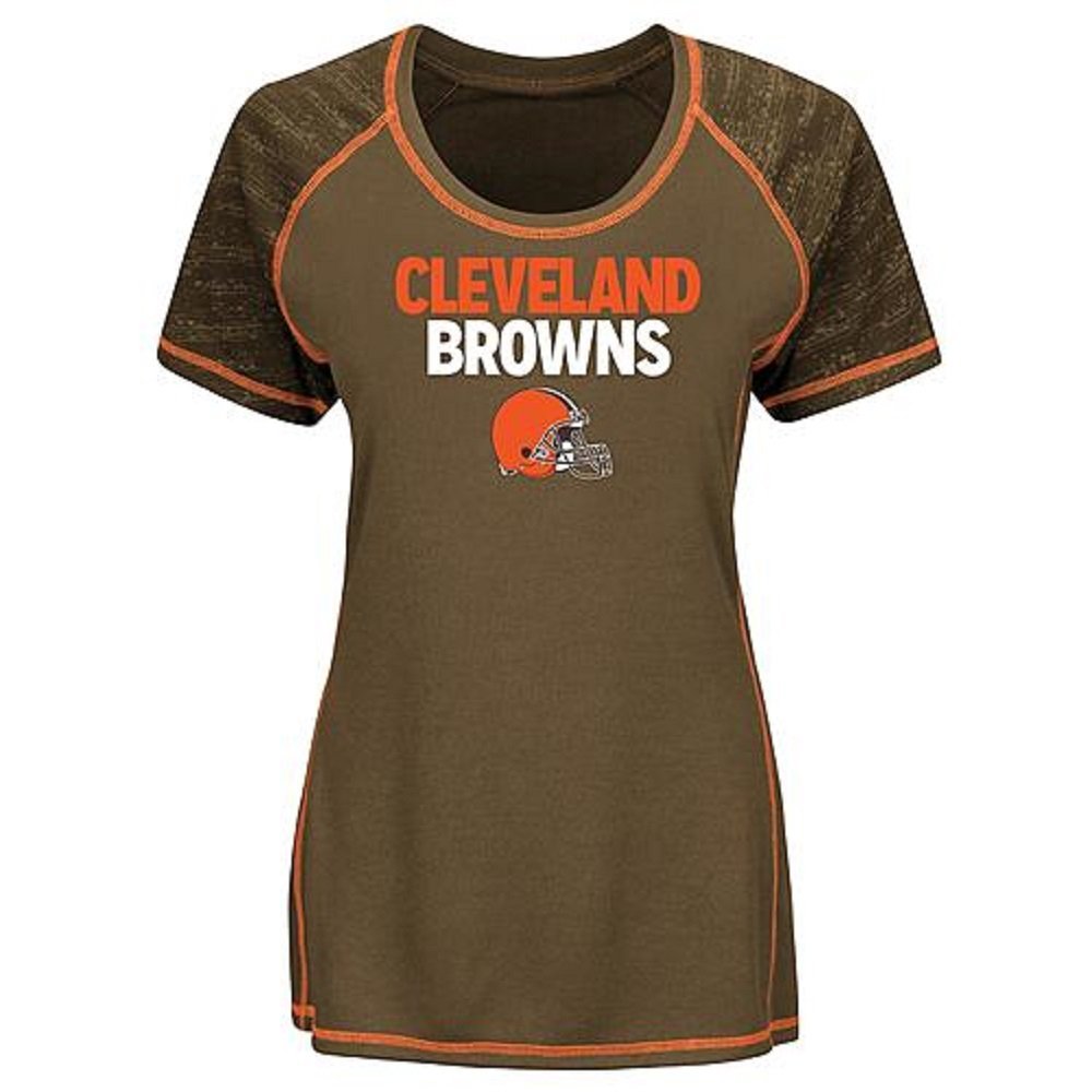 Womens Performance Tee Shirt-Cleveland Browns Size Small
