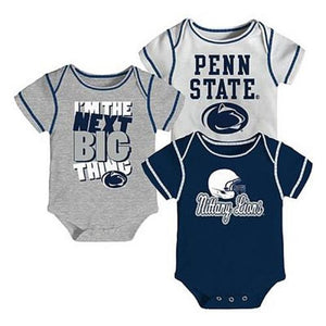Baby Boys Penn State Nittany Lions Bodysuits 0-3 Months