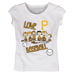 Toddler Girls Peanuts Tee-Shirt - Pittsburgh Pirates Size 2T