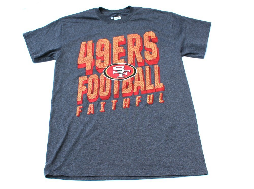 Mens Graphic Tee Shirt-San Francisco 49ers Size Medium