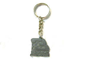 Nascar Dale Earnhardt #3 Pewter Keychaink Keyring