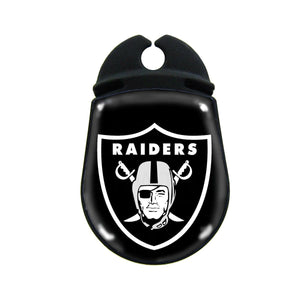 Oakland Raiders Keychain Whozie Tab Opener/cover Keyring
