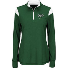 Women's Quarter-Zip Top - New York Jets Size Small