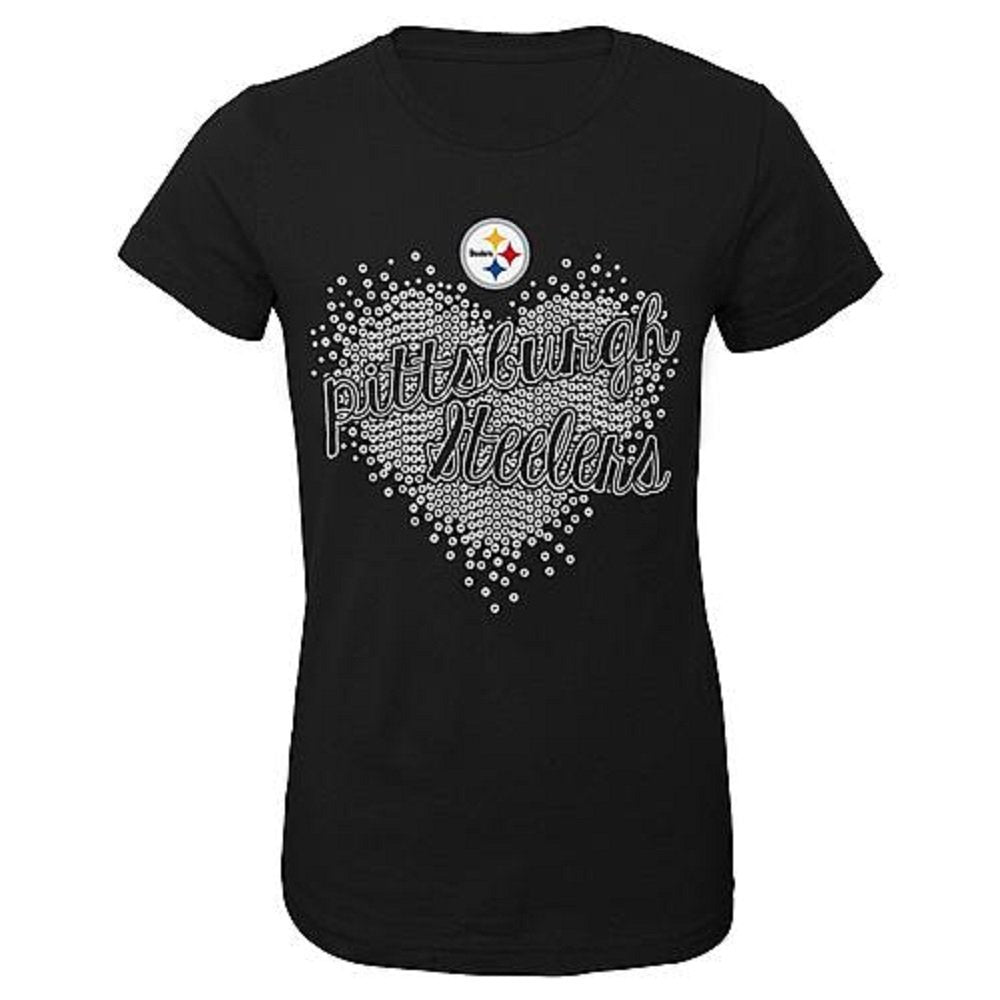 Girls' Tee Shirt Pittsburgh Steelers (16)