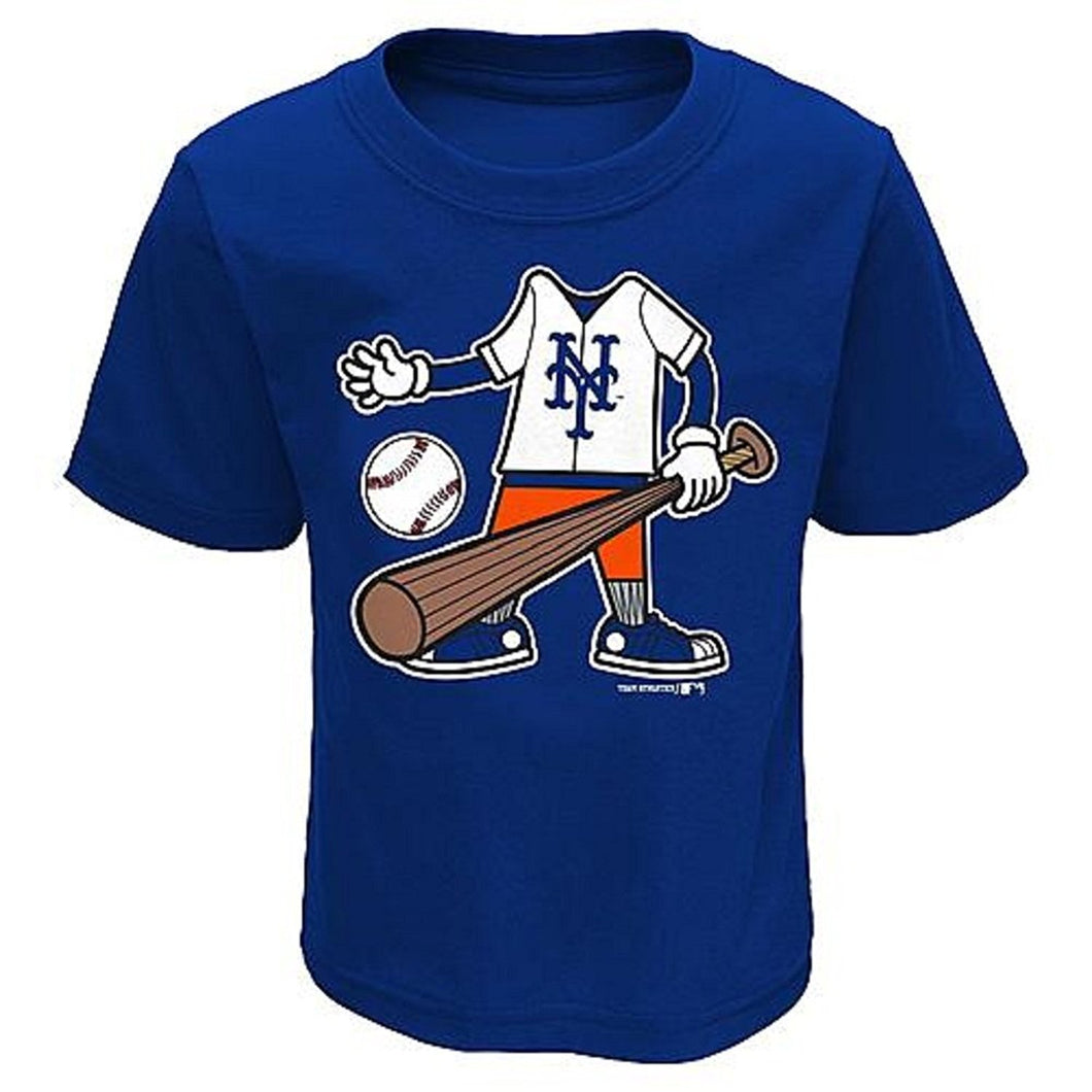 Toddler Boy's Tee-Shirt -New York Mets Head Size 2T