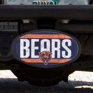 Chicago Bears Team Plastic Hitch Cover