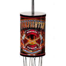 Firefighter Tough Hero Garden Wind Chimes
