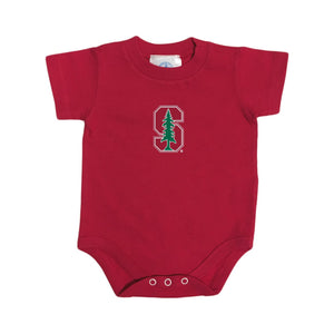 Stanford Cardinal Bodysuit - Newborn - Crimson