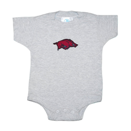 Arkansas Razorbacks Bodysuit - 24 Months - Ash