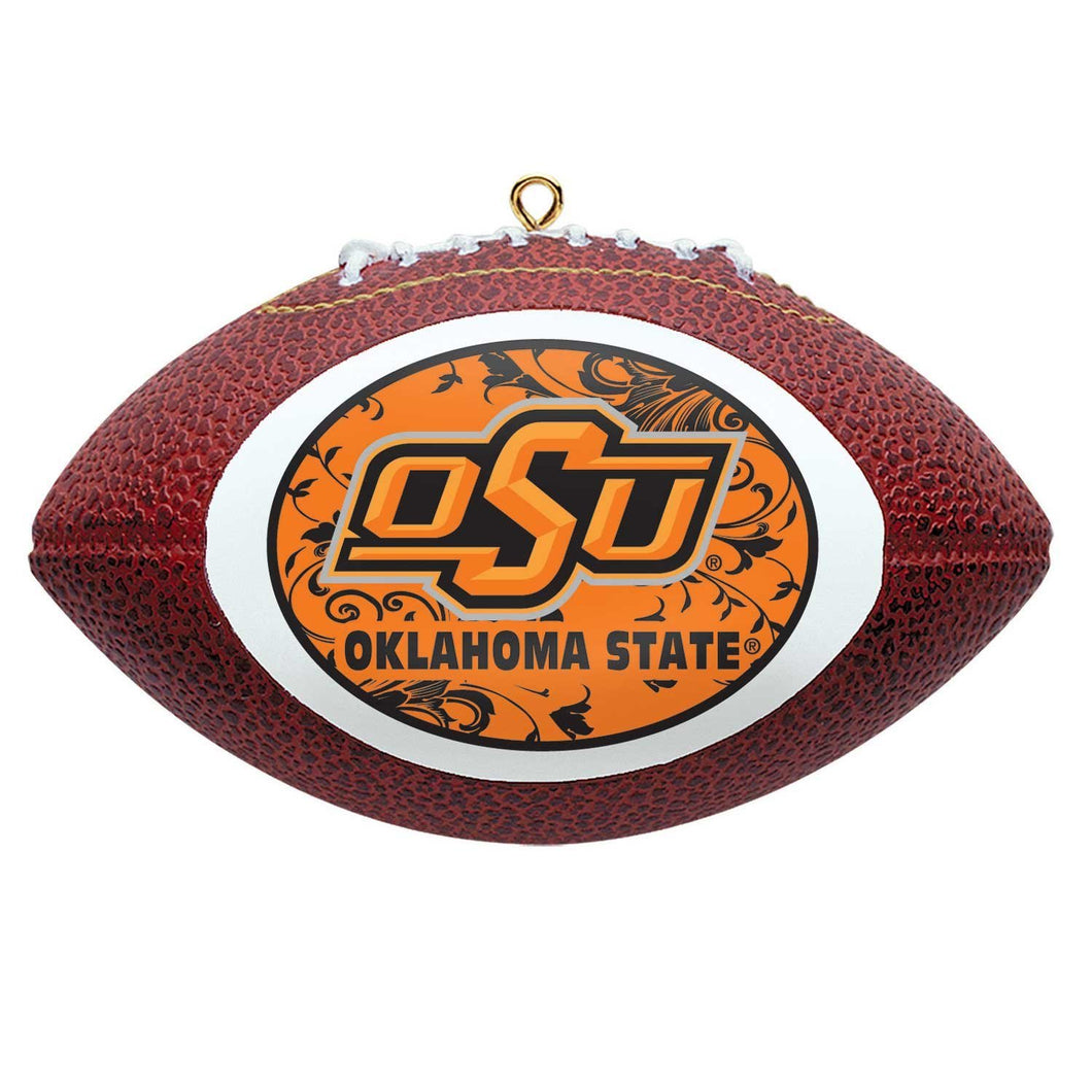 NCAA Oklahoma State Cowboys Mini Replica Football Ornament