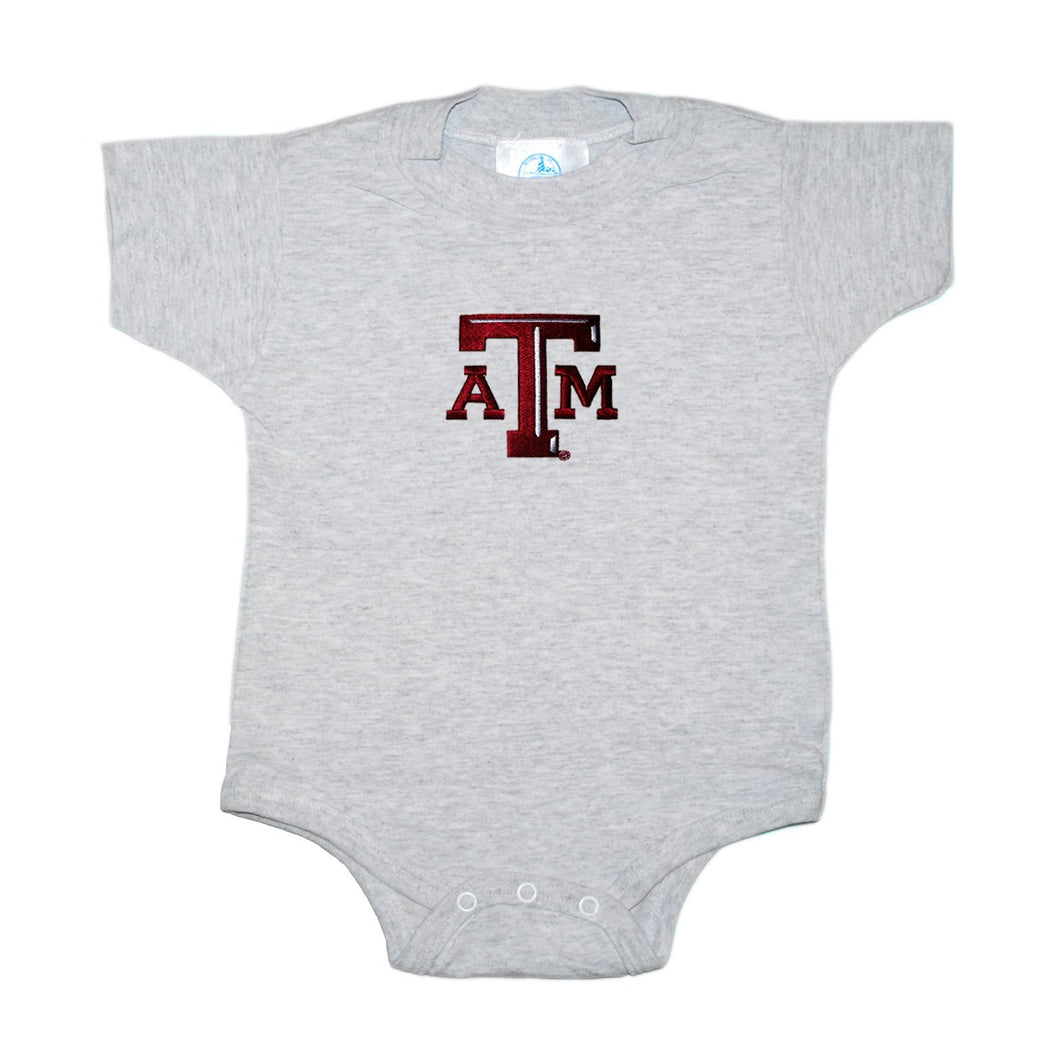 Texas A&M Aggies Bodysuit - 24 Months - Ash