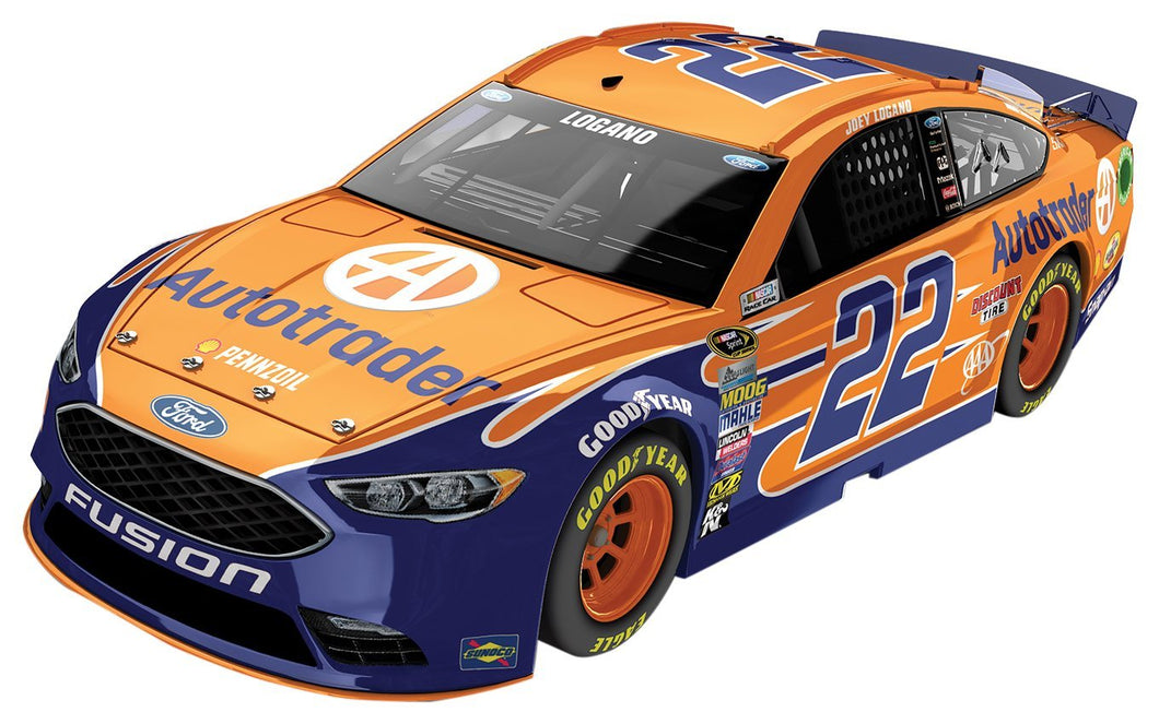 Joey Logano #22 Shell-Pennzoil 2017 Ford Fusion 1:24 Scale NASCAR Cup Series