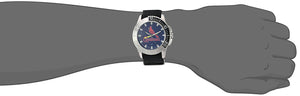 Game Time Men's 'Starter'  Metal and Nylon Quartz Analog  Watch, Color:Black (Model: MLB-STA-STL)