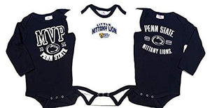Baby Boys 3-Pack Bodysuits - Penn State Nittany Lions Size 24 Months