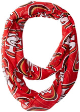 NFL San Francisco 49ers Team Logo Infinity Scarf, Red