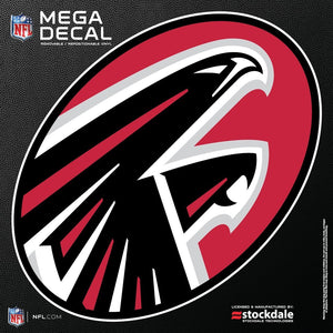 Atlanta Falcons 12"x12" Mega Decal