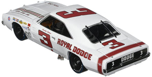Buddy Baker #3 Royal Dodge 1969 Dodge Charger 1:24th Scale University of Racing Diecast