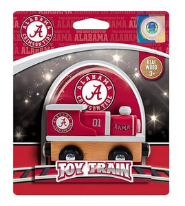 NCAA Licensed Alabama Crimson Tide Wood Toy Train