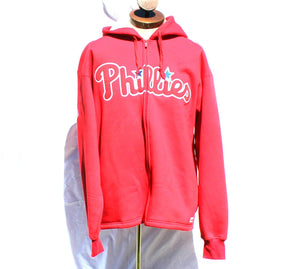 Philadelphia Phillies Jacket Sherpa Lined Full-zip Jacket Size Large