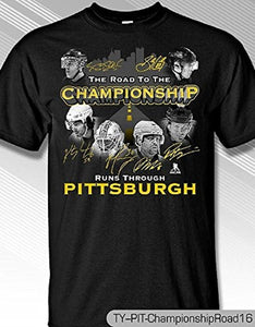 Mens Pittsburgh Penguins Stanley Cup 2016 Tee Shirt