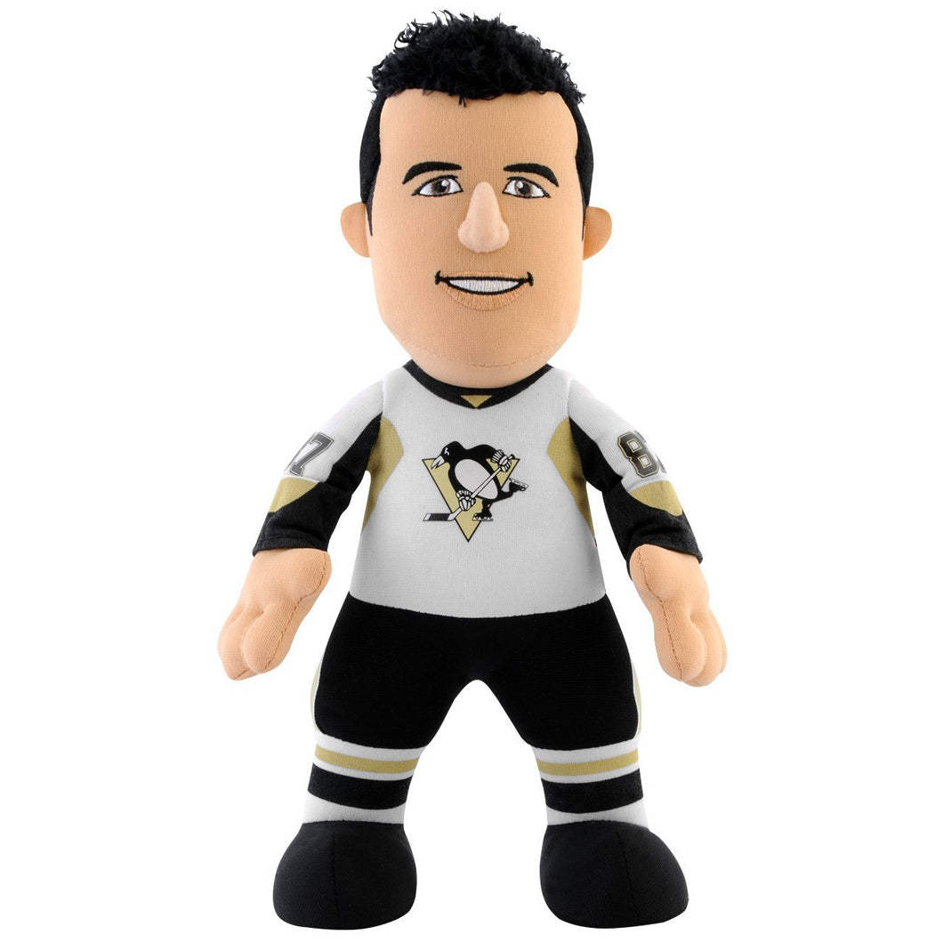NHL Pittsburgh Penguins Sidney Crosby Player Plush Doll, 6.5-Inch x 3.5-Inch x 10-Inch, Black