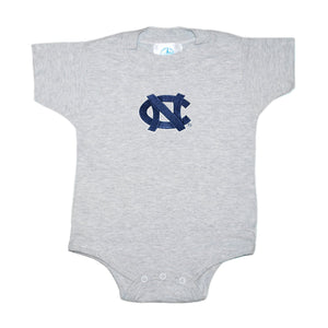 North Carolina Tarheels Bodysuit - 24 Months - Ash
