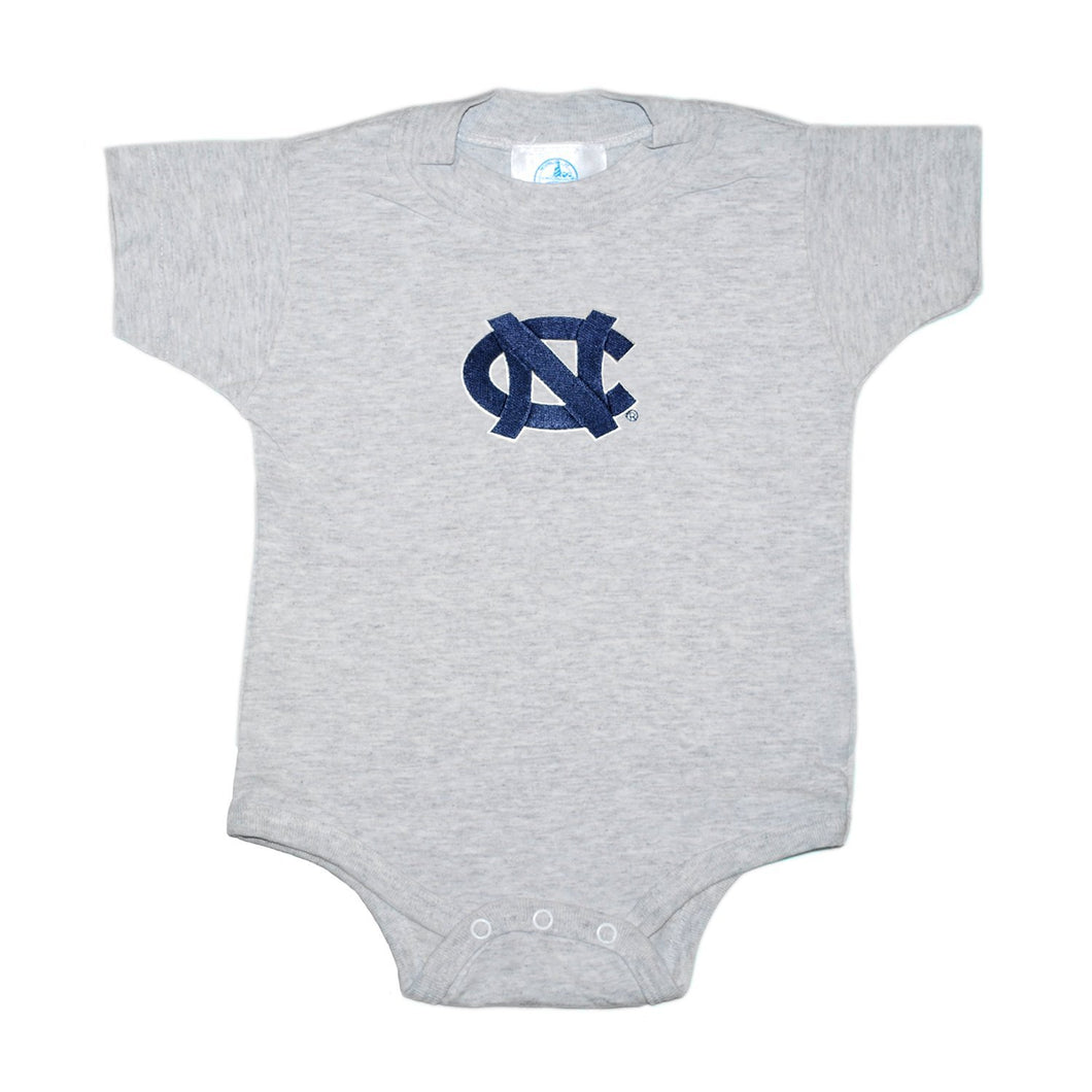 North Carolina Tarheels Bodysuit - 24 Months - Ash